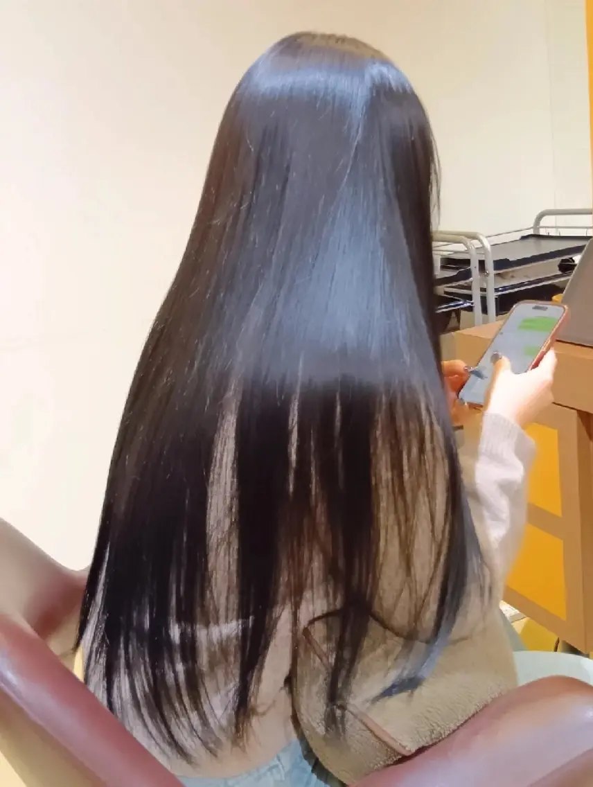 ロング カラー ブリーチ ロング トリートメント ヘアカラー トリートメント 小林暢🌟Orque 髪質改善サロン🌙のヘアスタイル