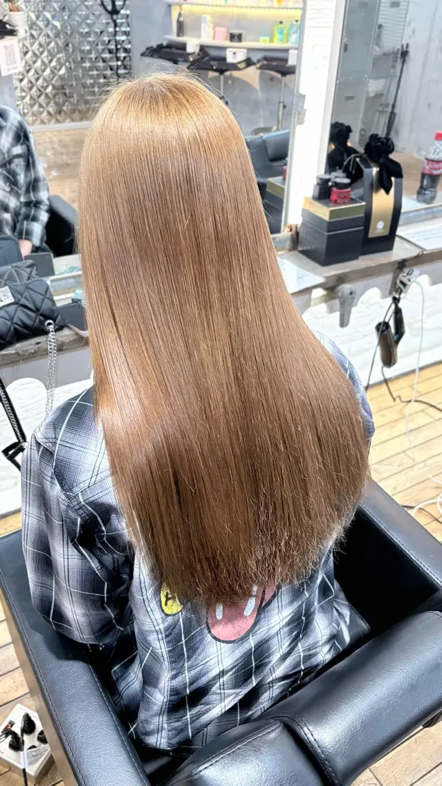 ロング カラー ヘアカラー ラブスタシー天神 ✦キョウカ✦のヘアスタイル