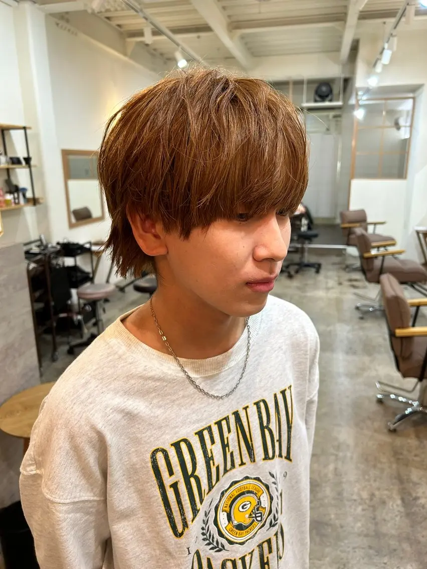 メンズ マッシュ メンズウルフカット ウルフカット 小島 大輝 /レディースカットのヘアスタイル
