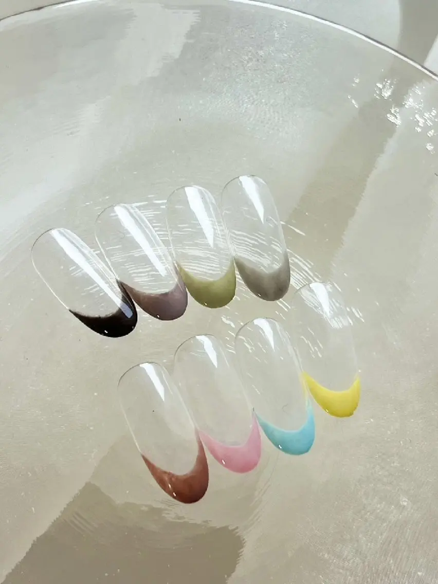 ネイル フレンチネイル 春ネイル Meruna .メルーナ.のネイルデザイン