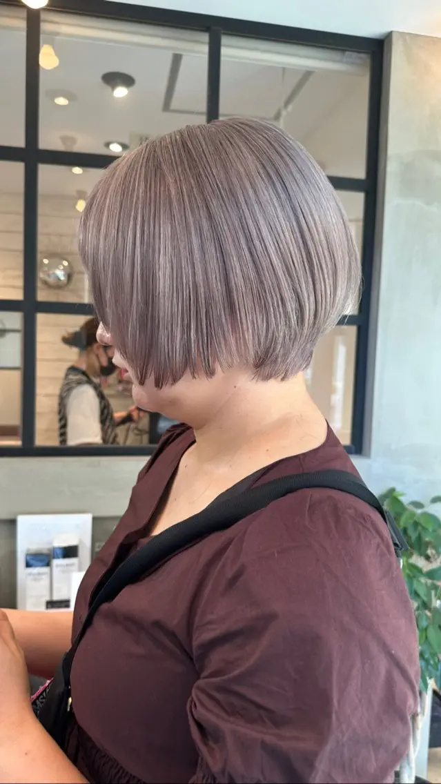 ショート カット ヘアカラー 大内田 凌馬のヘアスタイル
