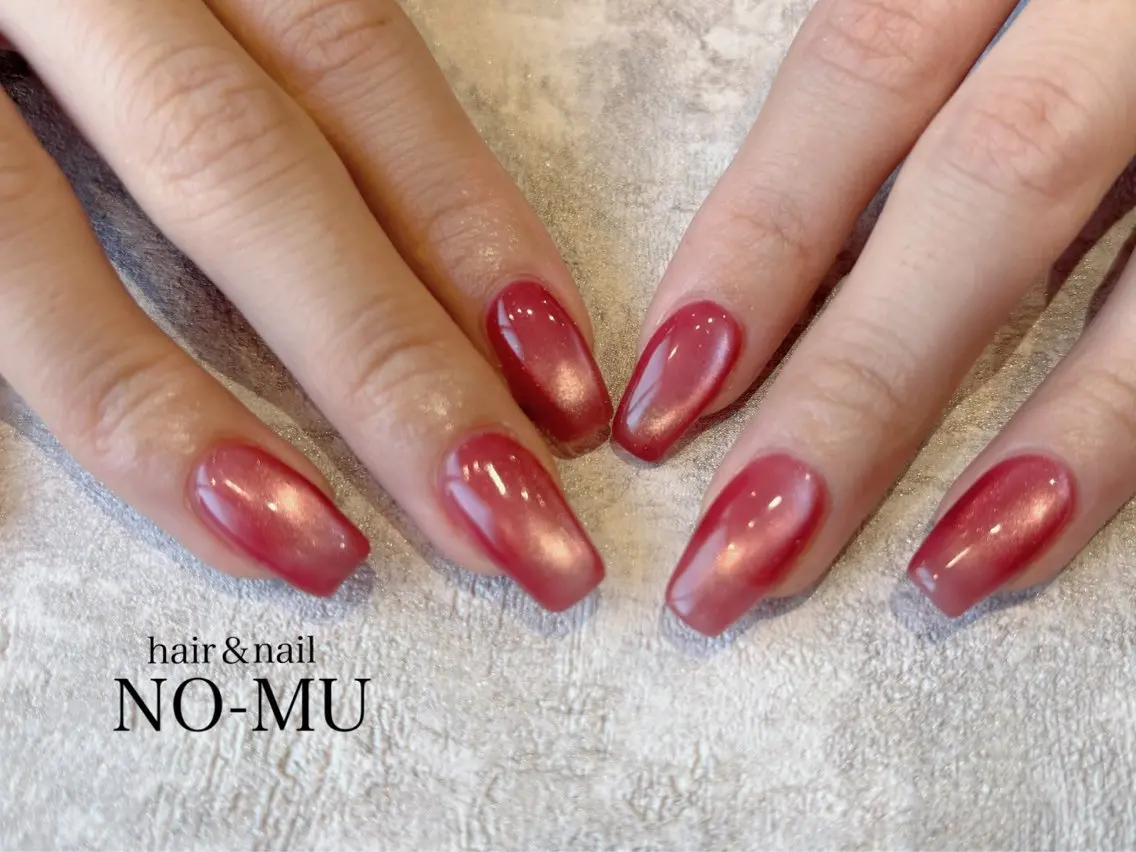 ネイル マグネットネイル ハンドネイル hair&nail NO-MUのネイルデザイン