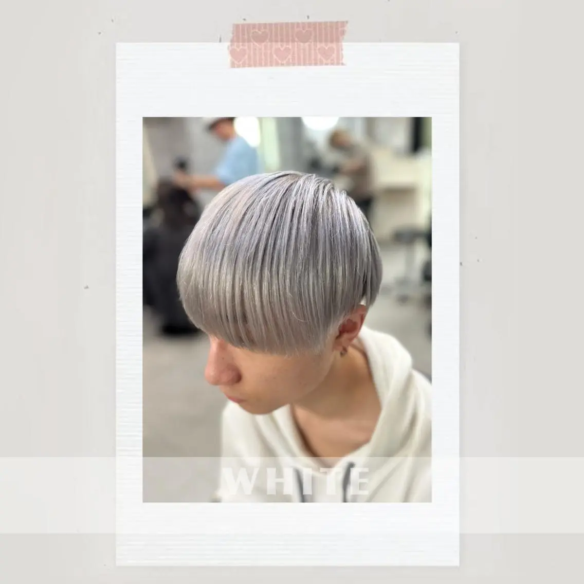 カラー メンズ メンズブリーチ ブリーチ ☘️ motion ALOE ☘️のヘアスタイル