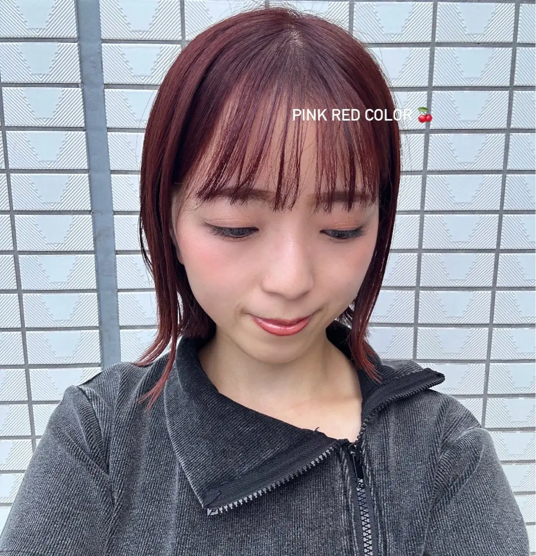 ミディアム yuka♡/ショート カット/暖色カラーのヘアスタイル