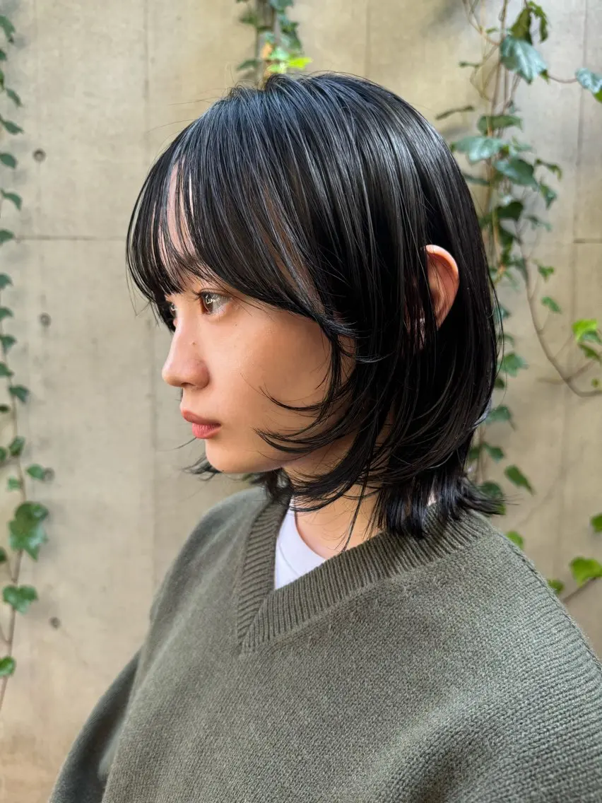 ミディアム カット トリートメント ボブ/ショート 吉田竣のヘアスタイル