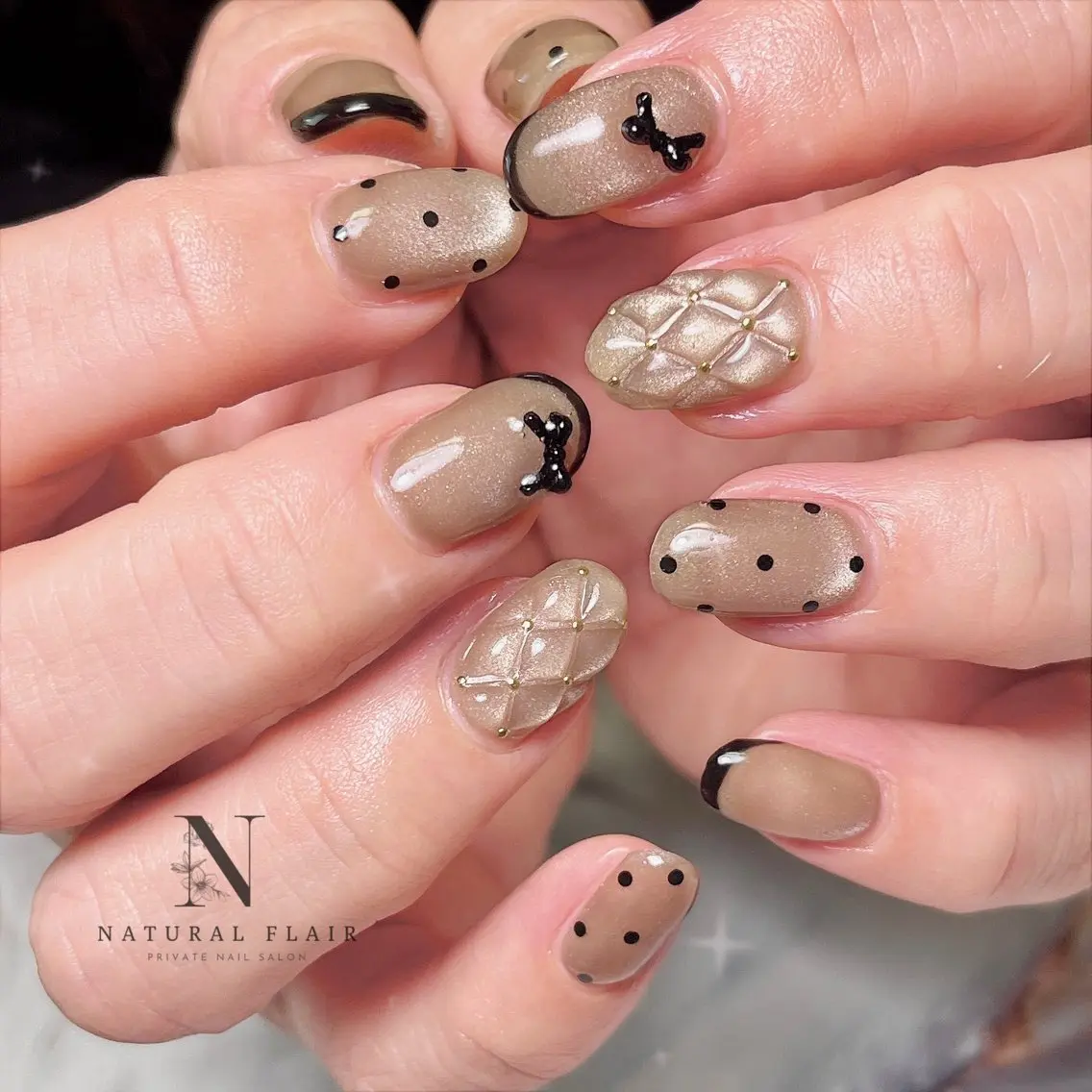 ネイル ハンドネイル natural flairのネイルデザイン