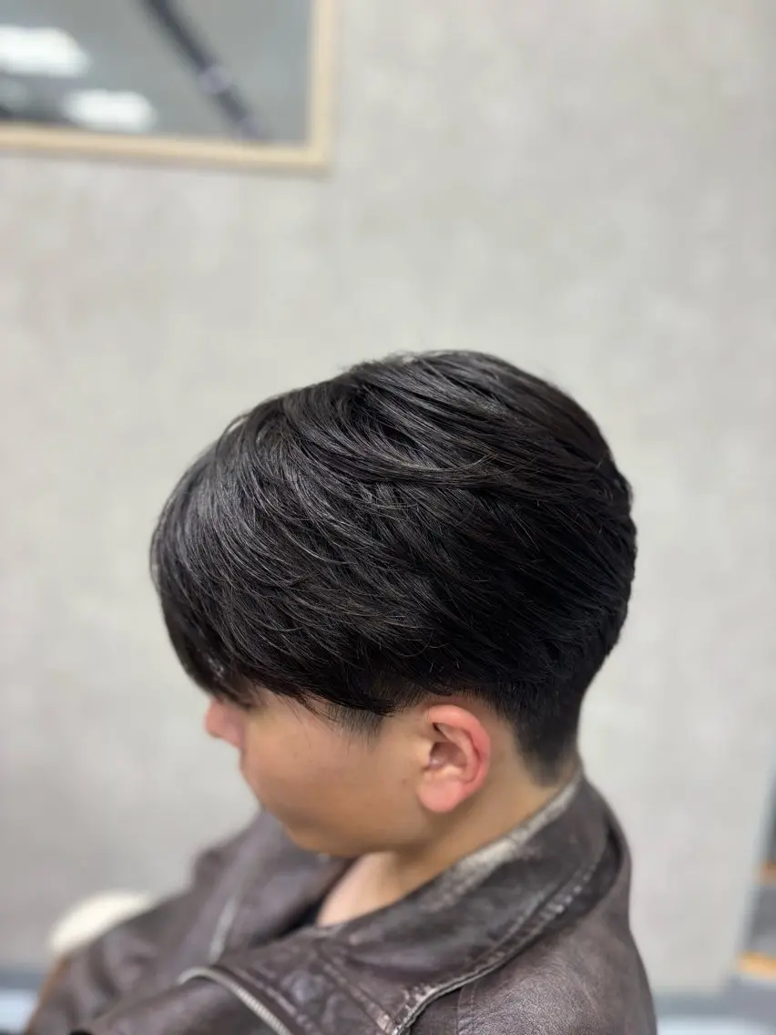 ショート パーマ メンズ カット パーマ メンズ特化韓国風 パーマスタイル/りんのヘアスタイル