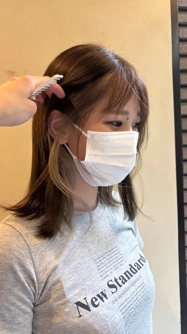 カラー カット ヘアカラー 🎀ボブ/レイヤー/ 梅田/天野川奈緒🎀のヘアスタイル