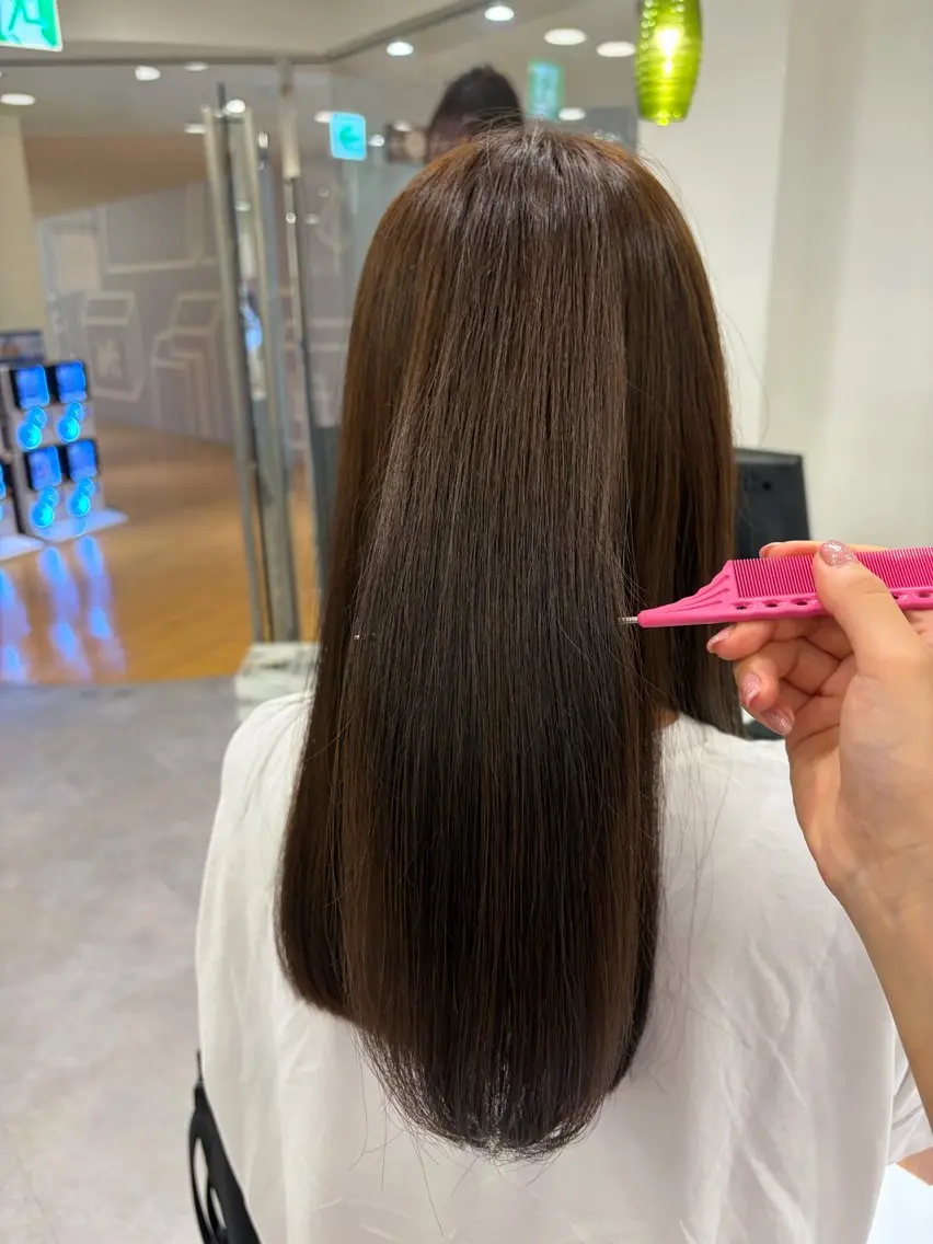 カラー ブラウンカラー ヘアカラー excel/ eruのヘアスタイル