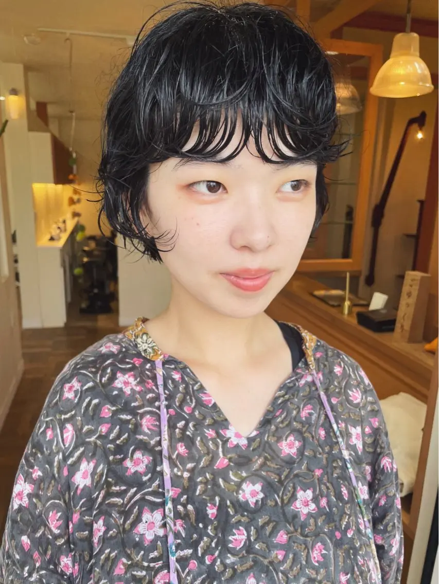 ショート 水野 愛弓のヘアスタイル