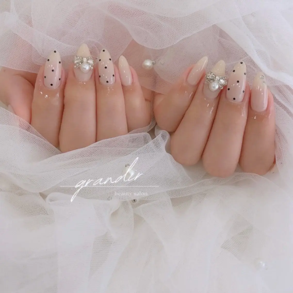 ネイル ハンドネイル grandir🦋 MOMOKAのネイルデザイン