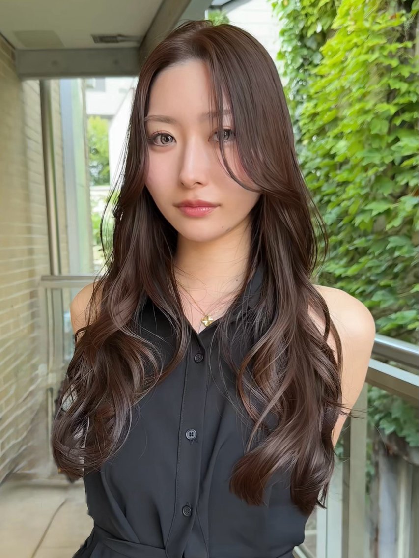 ロング 小澤龍稀｜レディース カットモデル無料のヘアスタイル