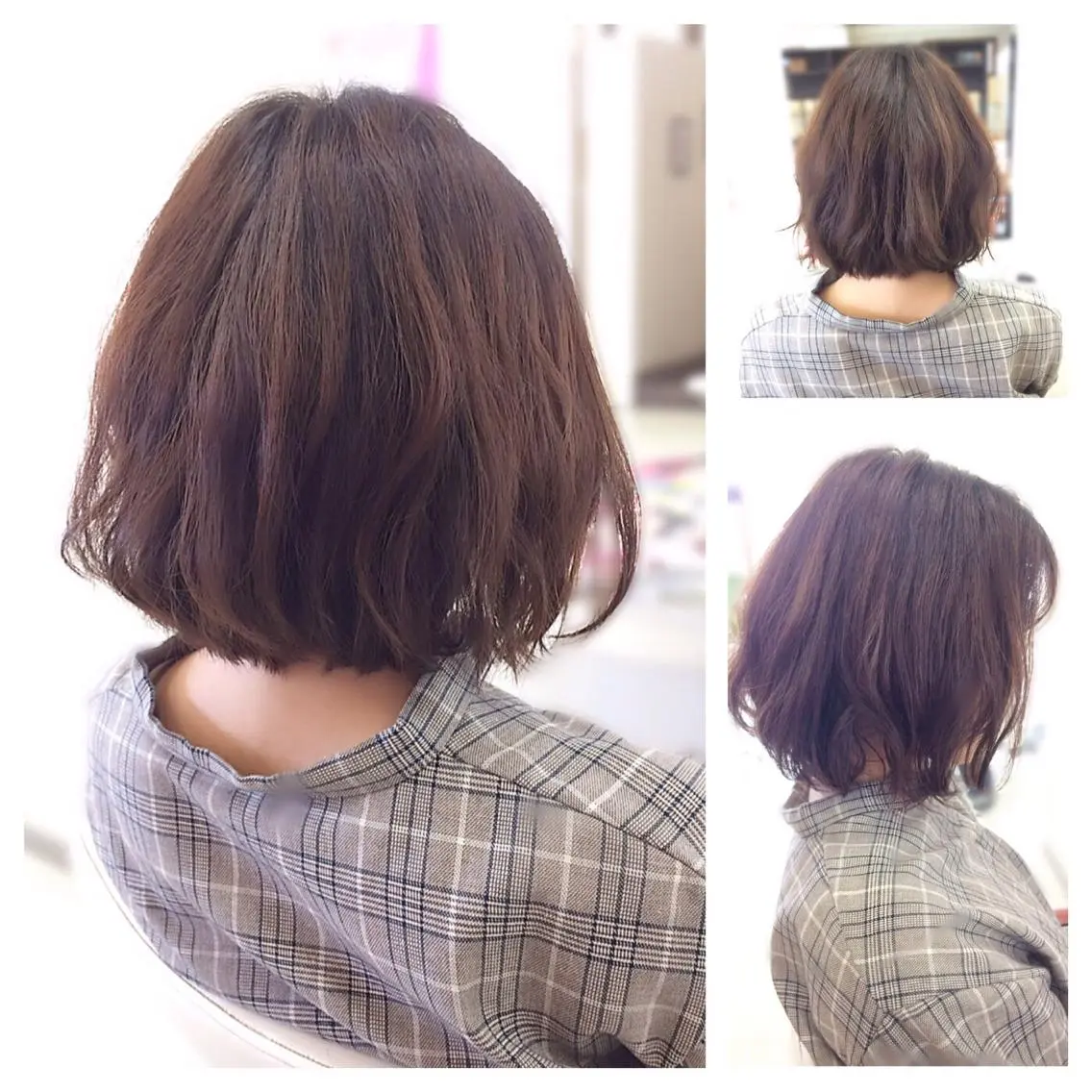 ミディアム ボブ カット トリートメント いけだ ゆうのヘアスタイル