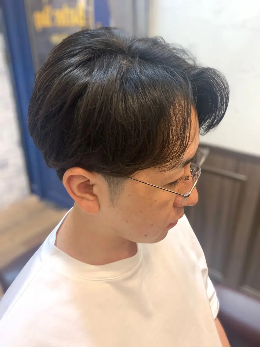 メンズ men's特化 理美容師いさかのヘアスタイル