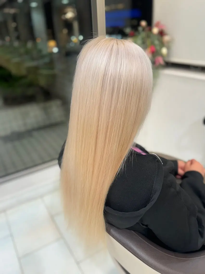 ロング カラー ヘアカラー Quol🩵 このか 🩵のヘアスタイル