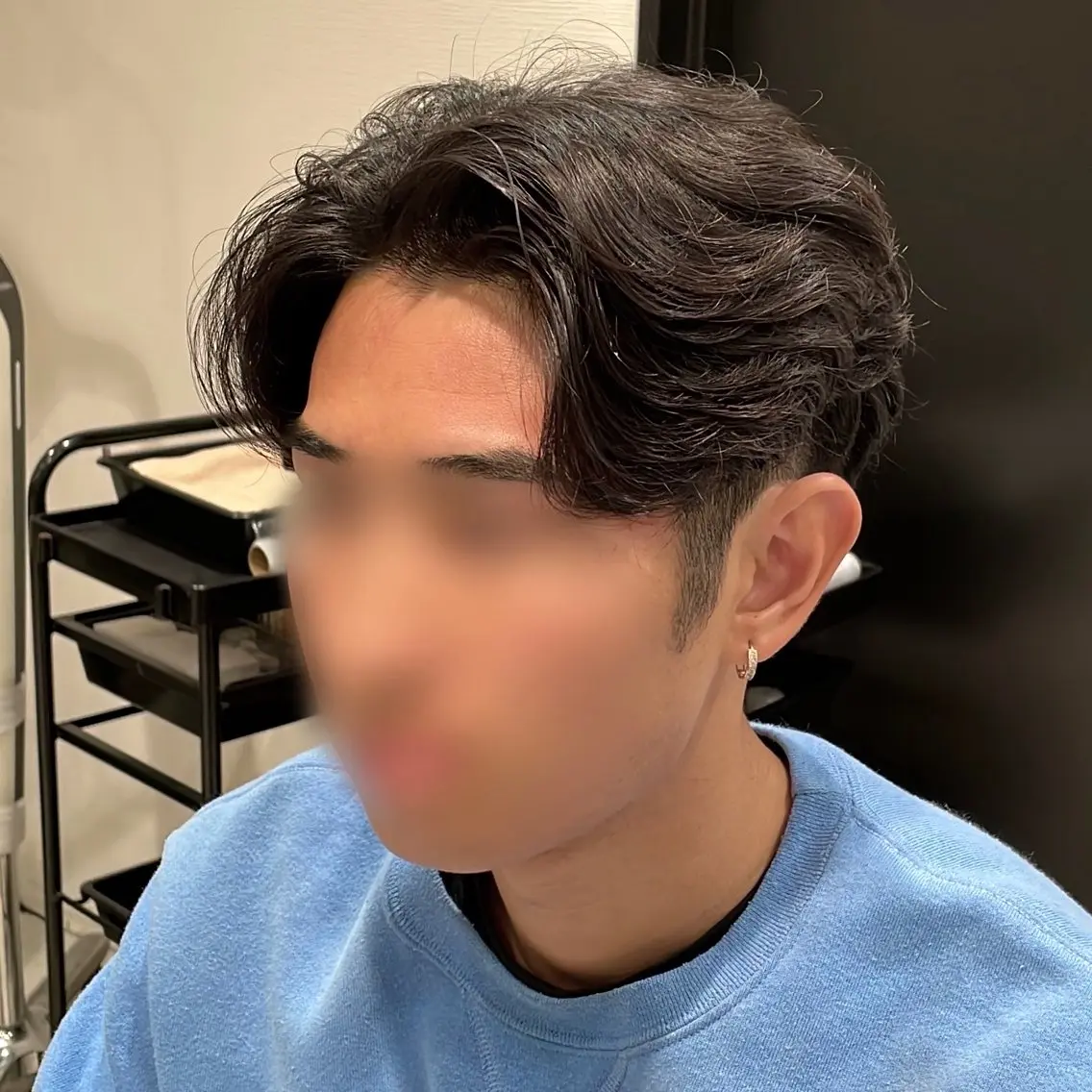 ショート カラー パーマ ヘアアレンジ メンズ カット パーマ ヘアセット パク・ボミン小野リエ 韓国ハーフ🦊のその他イメージ