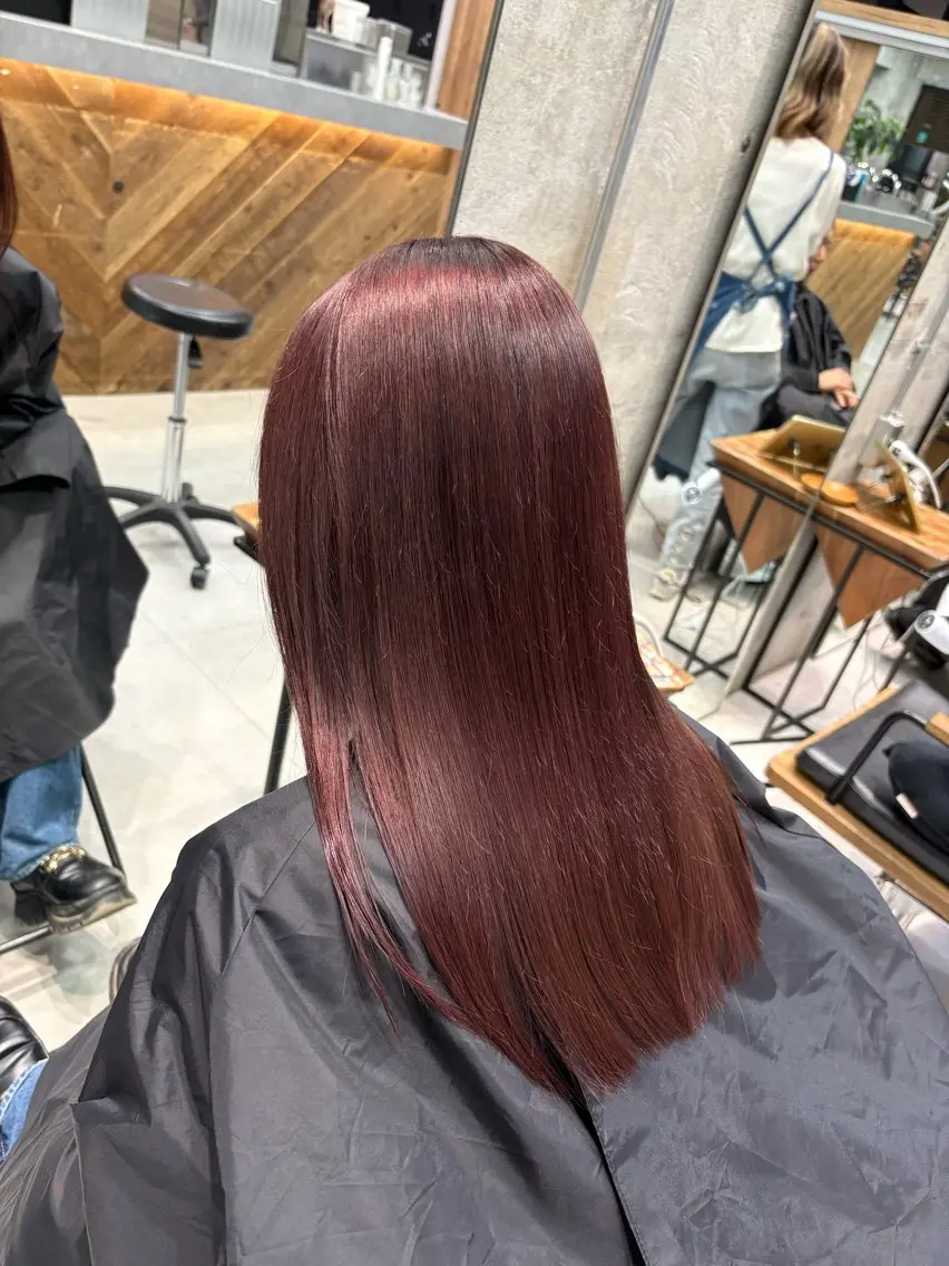 ダブルカラー♡(1stepトリートメント込)(ブリーチなし)の写真