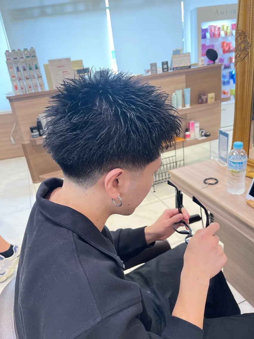 ショート メンズ カット 都立大学メンズ 似合わせ×デザインのヘアスタイル