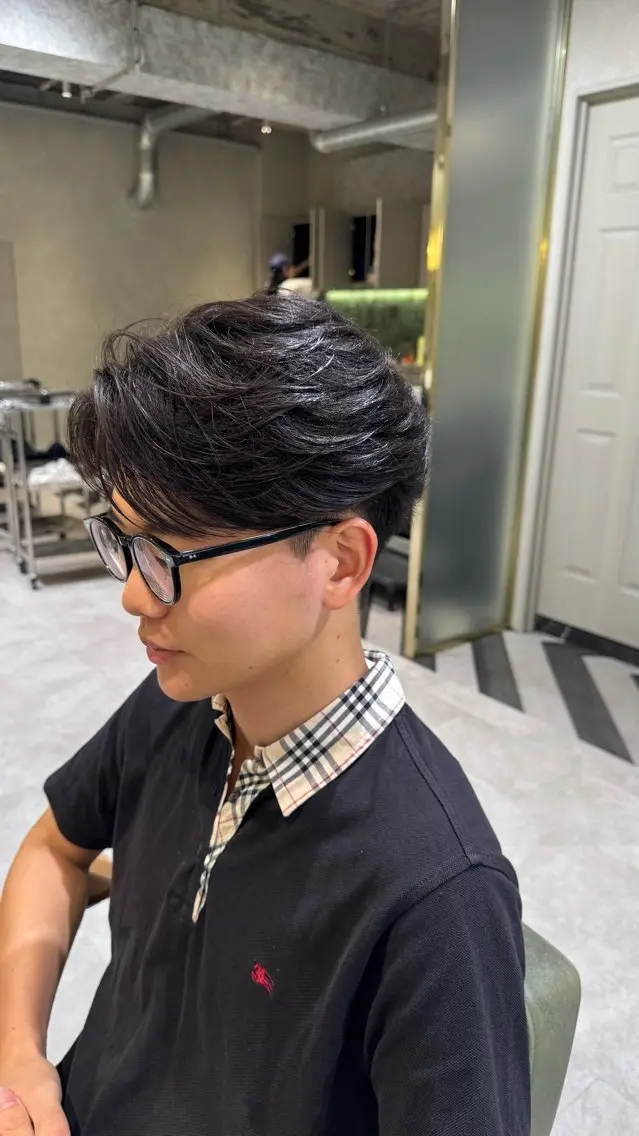 メンズ 新宿/ヘアカラー Fumaのヘアスタイル