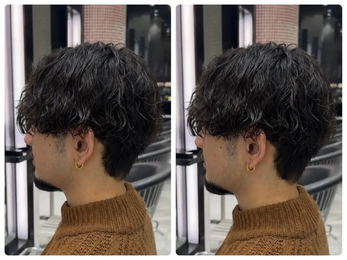 ショート メンズ メンズパーマ 🇬🇧メンズパーマ 特化/ren🎸のヘアスタイル