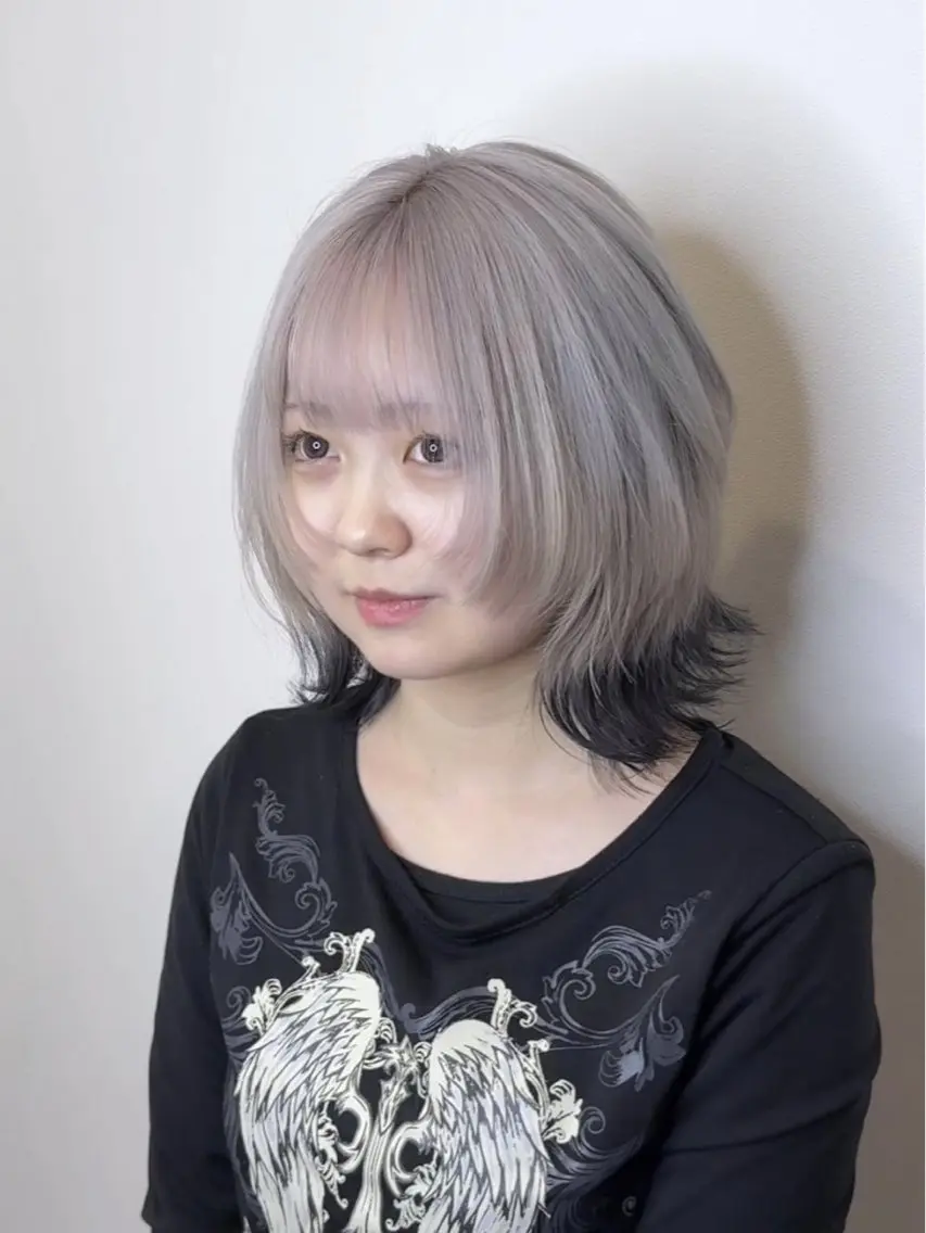 ブリーチオンカラー+ケラチントリートメントの写真