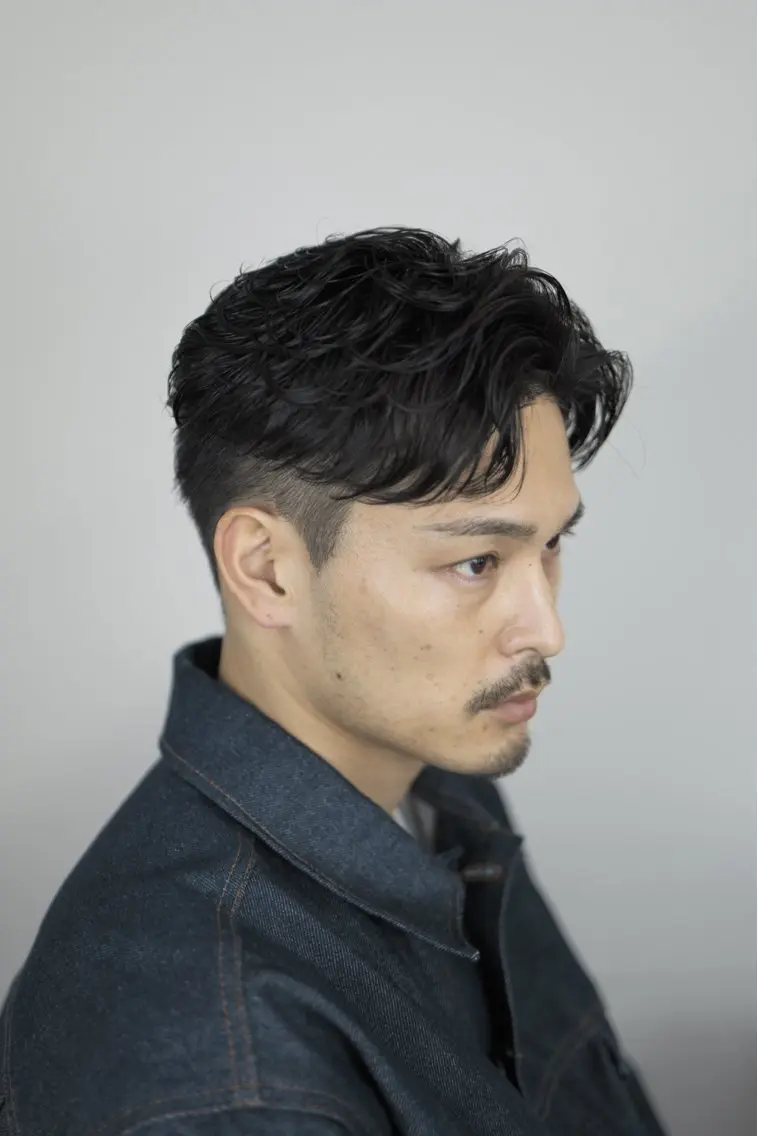 ショート カラー パーマ メンズ パーマ 🔥漢髪特化メンズ マネージャーYUKIのヘアスタイル
