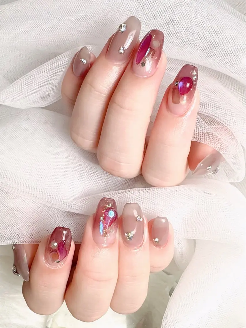 ネイル ハンドネイル BIJOU yuzuのネイルデザイン