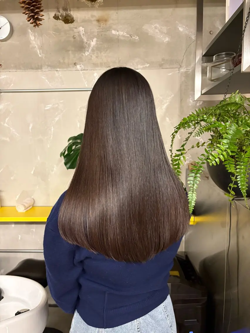 ロング ロング カット piilo. サダのヘアスタイル