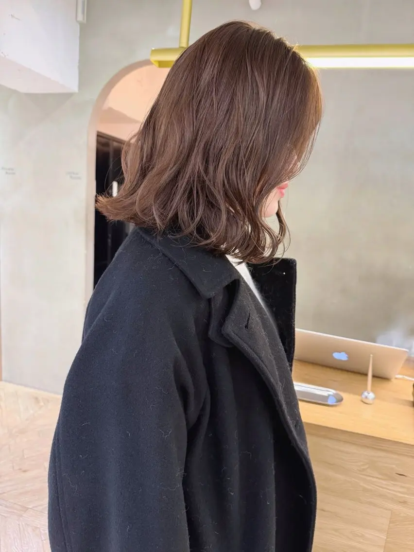 ミディアム レイヤーカット特化 🎀エリコ🌈のヘアスタイル