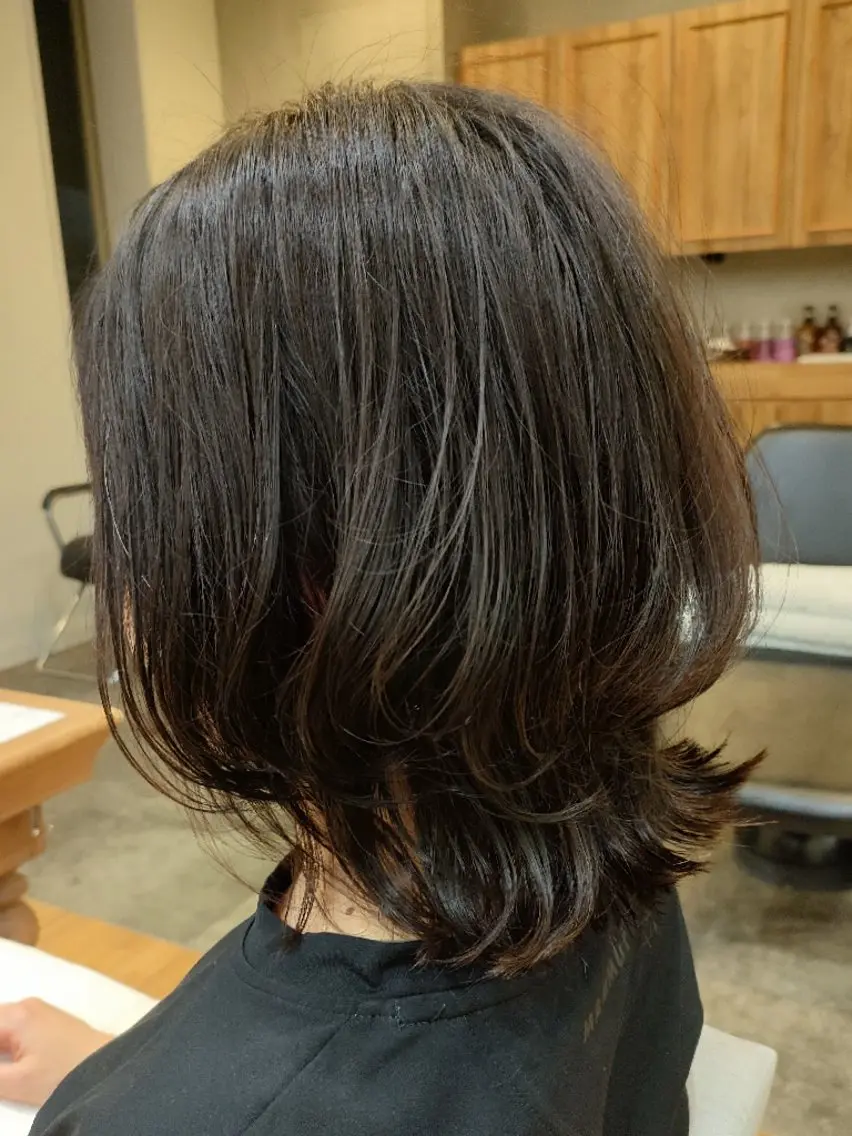 ロング 🍎オオバ アカリ🍎のヘアスタイル