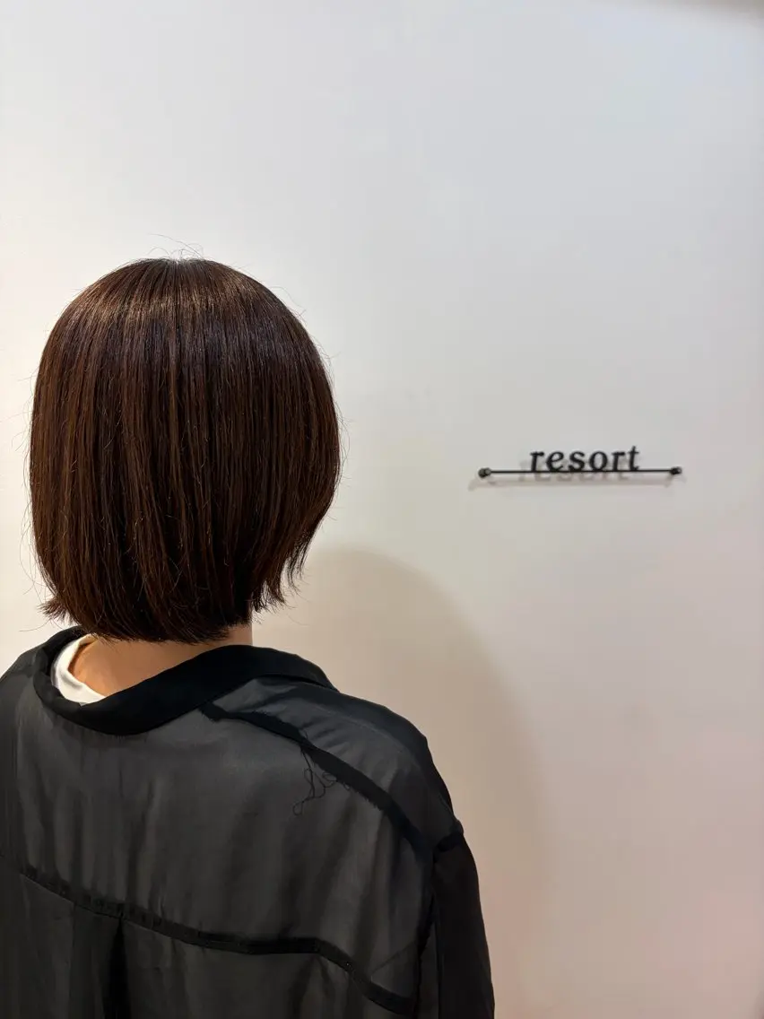ミディアム 北川 智花のヘアスタイル