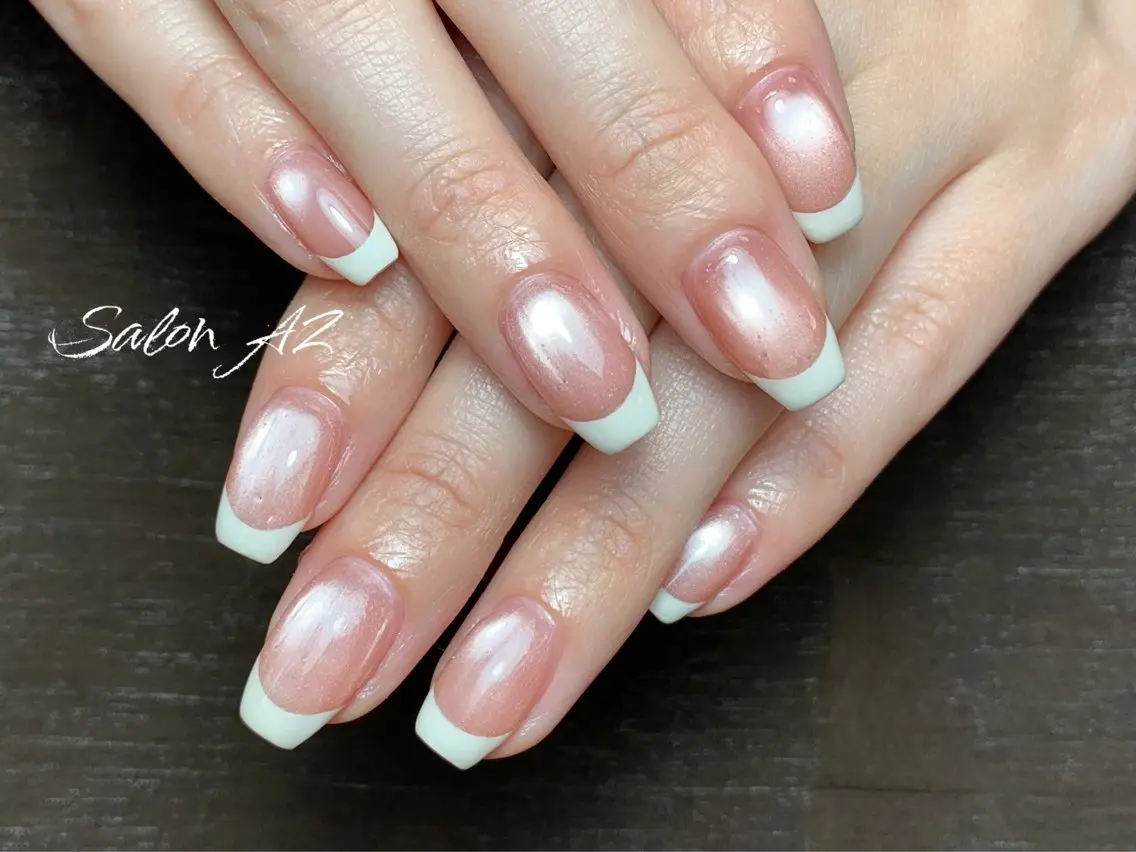 ネイル アートネイル フットネイル フレンチネイル マグネットネイル 持ち込み ハンドネイル salon AZのネイルデザイン