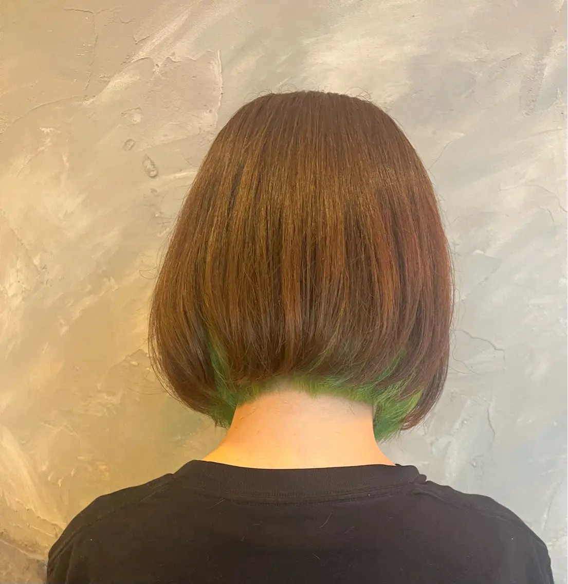 ショート カラー ブリーチ インナーカラー ヘアカラー echo 米田 まりゑのヘアスタイル