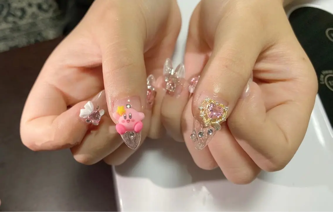 ネイル スカルプネイル キャンアイドレッシー 新小岩テイのネイルデザイン