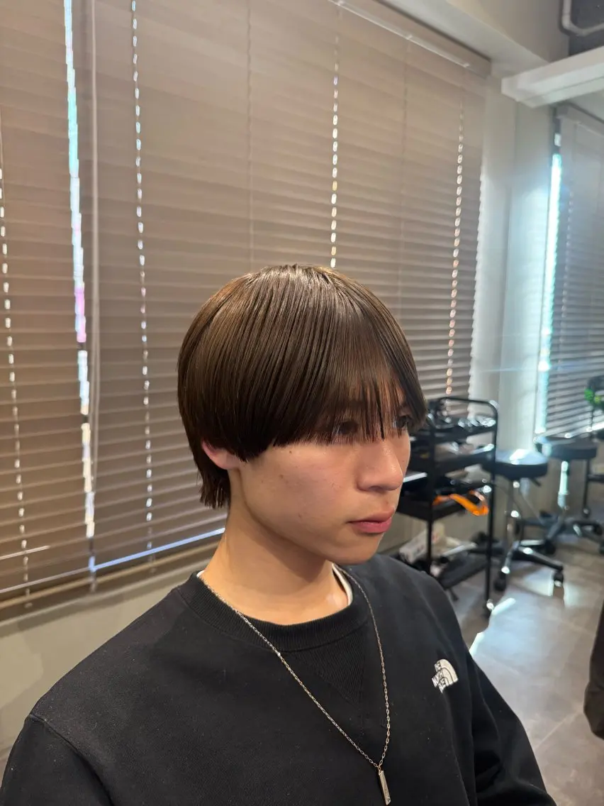 【ミニモセール!!期間限定メンズ限定クーポン】カット+トレンドカラー+1ステップトリートメントの写真