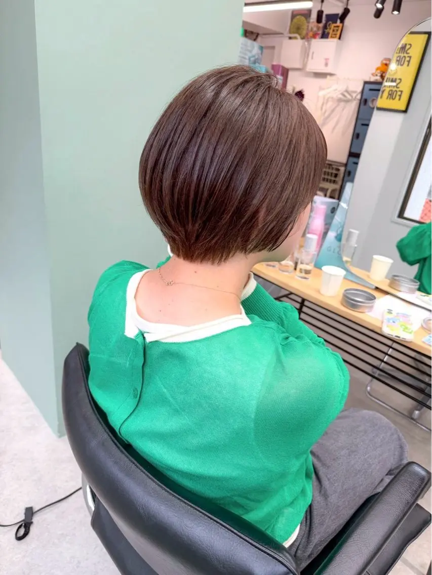 ショート ショート ・ボブ ／もえまる🌻のヘアスタイル
