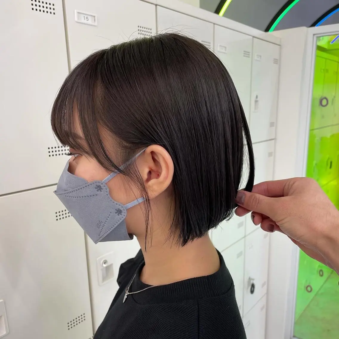 ショート カラー ヘアアレンジ 縮毛矯正 トリートメント 縮毛矯正/髪質改善/ ブリーチ毛/木元渓太のヘアスタイル