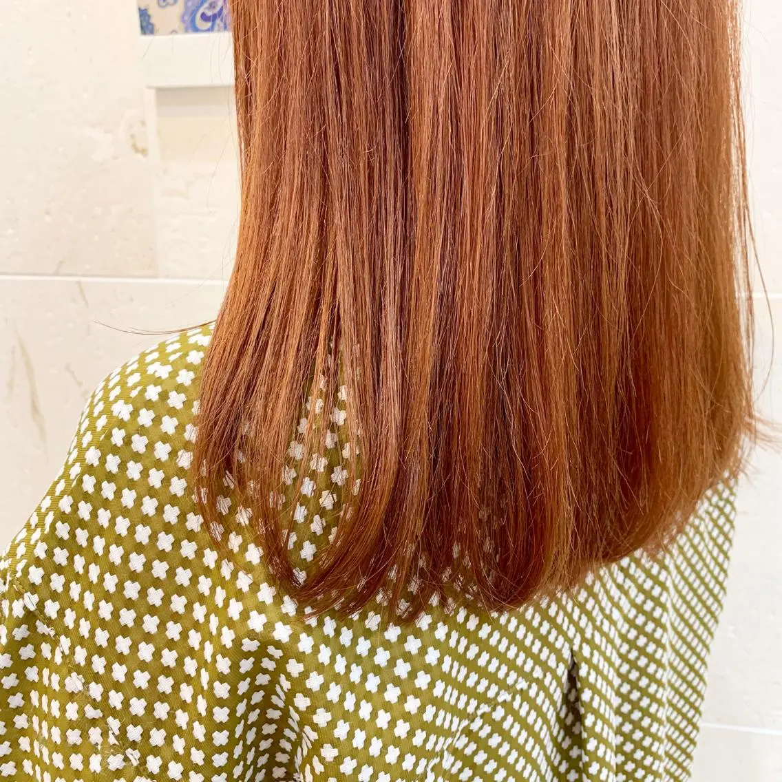 セミロング カット ヘアカラー トリートメント 💘カラー人気No. 1💘SAYAのヘアスタイル