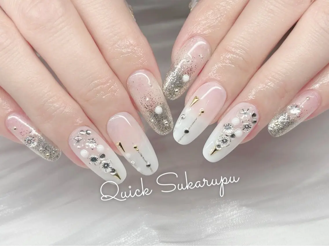 ネイル ハンドネイル Quick Sukarupu新宿のネイルデザイン