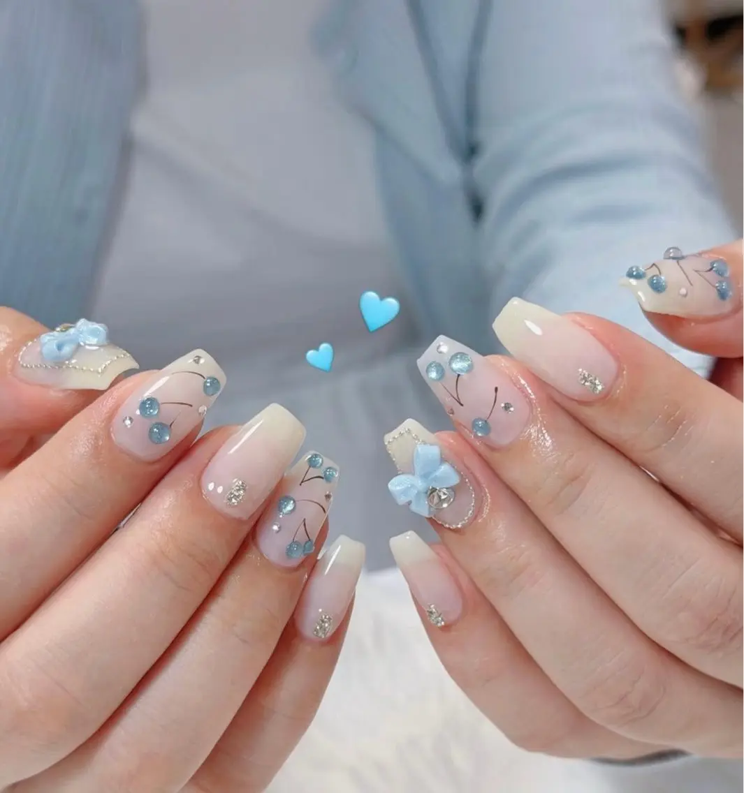 ネイル 韓国ネイル 持ち込み ニュアンスネイル ネイルチップ ハンドネイル TABI ANA.CHUOのネイルデザイン