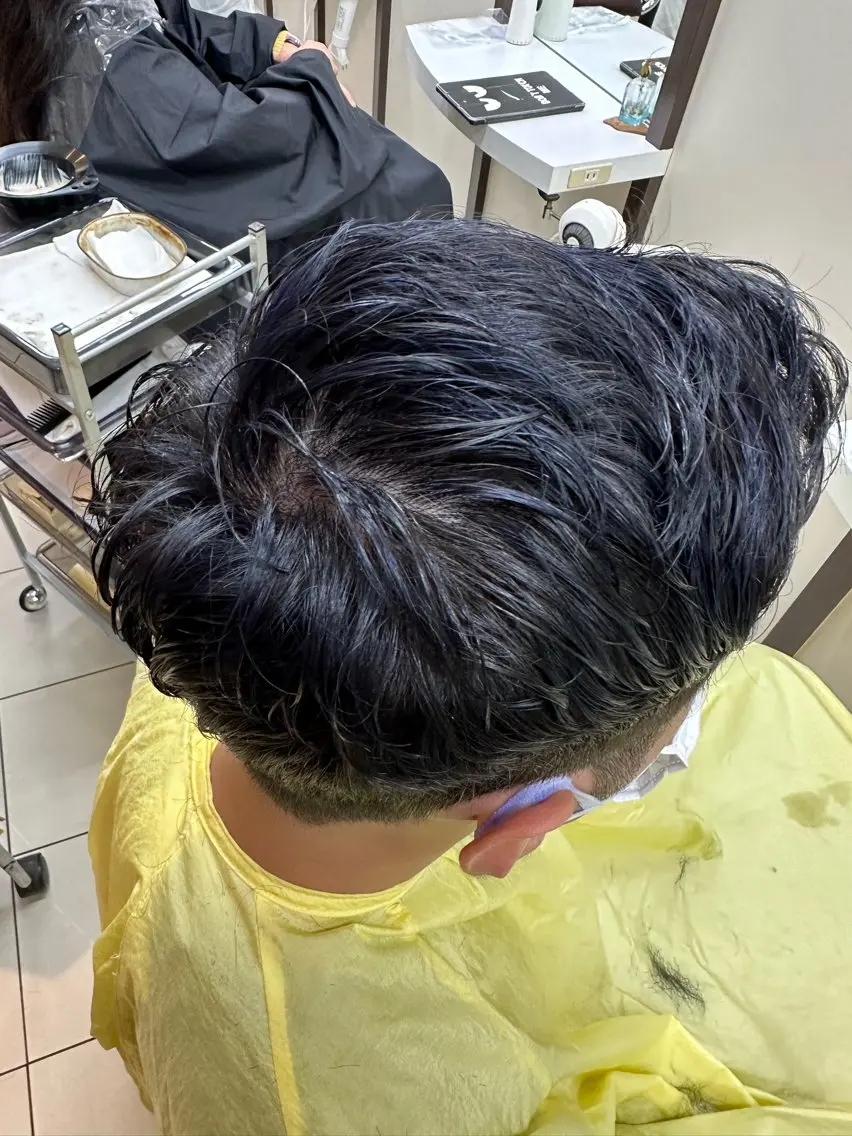 カラー メンズ ヘアカラー トリートメント 髪質改善⭐️縮毛矯正 中野⭐️Rinaのヘアスタイル
