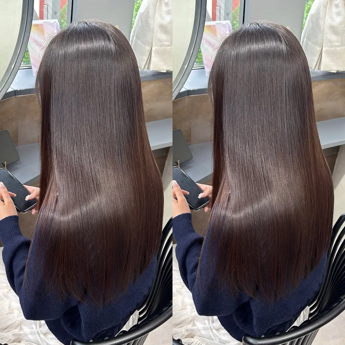 ロング 今話題の艶髪矯正 美艶カラー/FUKAのヘアスタイル