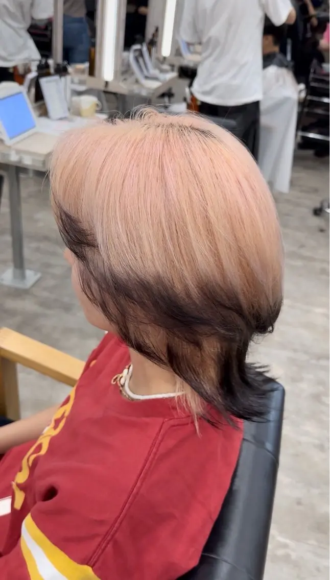 ショート ⚽️レイヤー/ハイト ーン⚽️山口✂️のヘアスタイル