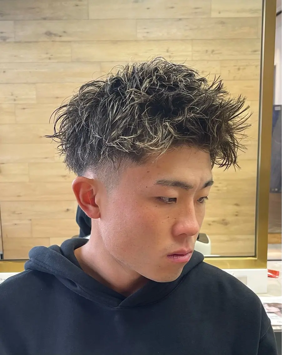ショート カット ヘアカラー 【再現性120%】 🔥龍也リュウヤ🔥のヘアスタイル