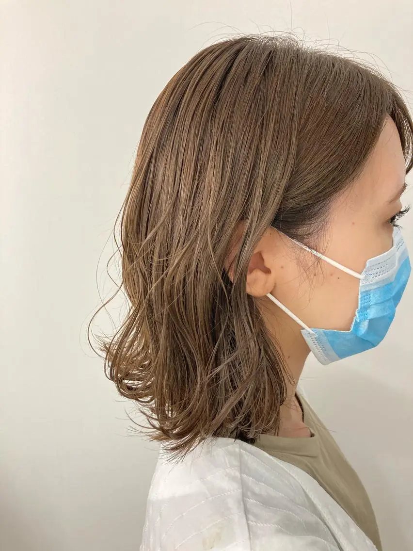 ブリーチを使用しないダブルカラー🌸の写真