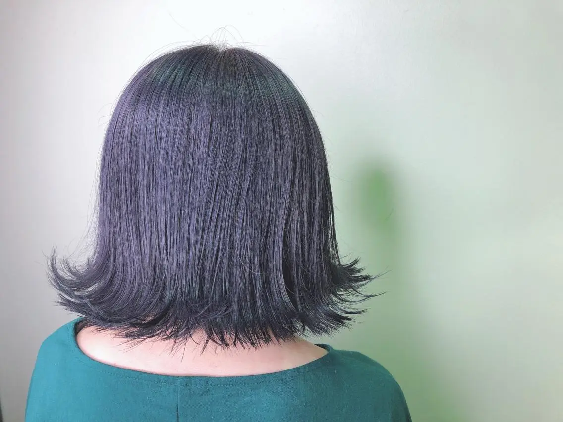 ミディアム ヘアカラー トリートメント ヘアセット 💜髪質改善美髪💜 星野清光のヘアスタイル