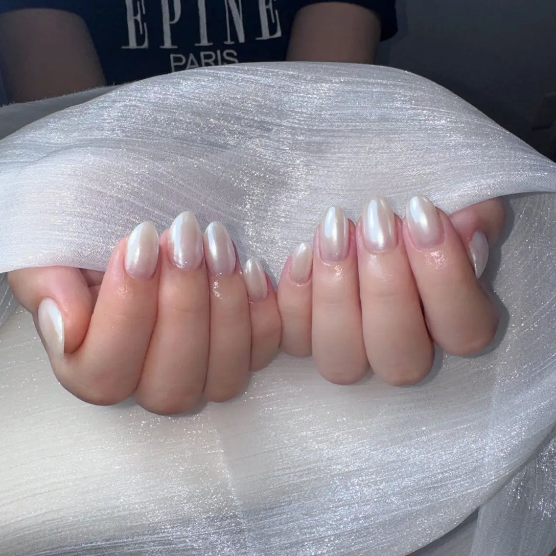 ネイル チークネイル フレンチネイル グラデーション 韓国ネイル マグネットネイル ハンドネイル Hana Nailのネイルデザイン