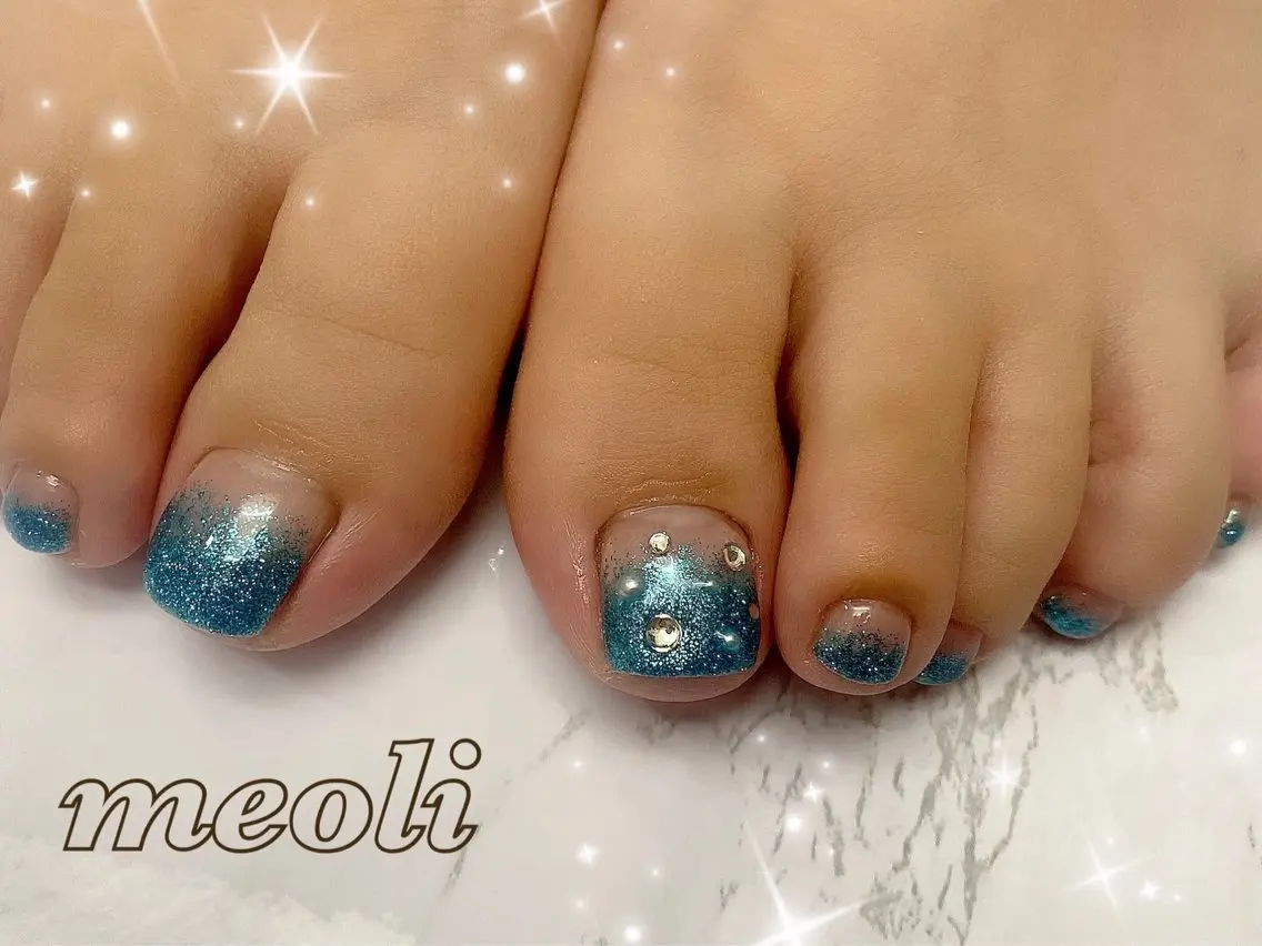 ネイル フットネイル nail salon meoli メグのネイルデザイン