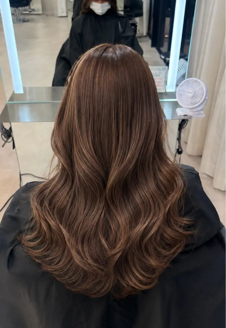 ロング カラー ヘアアレンジ ヘアカラー JUNOHAIR. MIAN.⋆𝜗𝜚のヘアスタイル