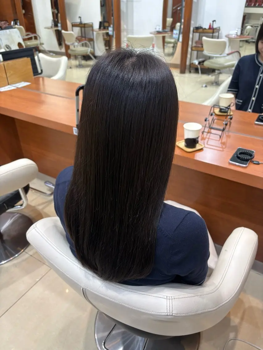 ロング ヘアカラー トリートメント 🍓髪質改善/ 縮毛矯正 いちか🍓のヘアスタイル